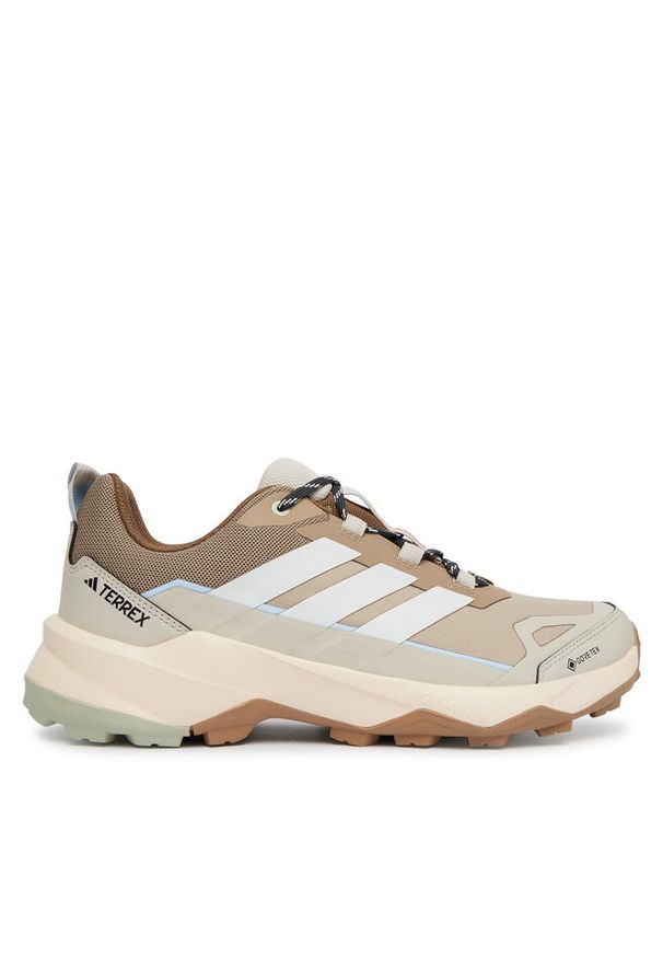 Adidas - Trekkingi adidas. Kolor: brązowy. Technologia: Gore-Tex. Model: Adidas Terrex. Sport: turystyka piesza