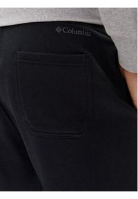 columbia - Columbia Spodnie dresowe M CSC Logo™ Fleece Jogger II Czarny Regular Fit. Kolor: czarny. Materiał: bawełna