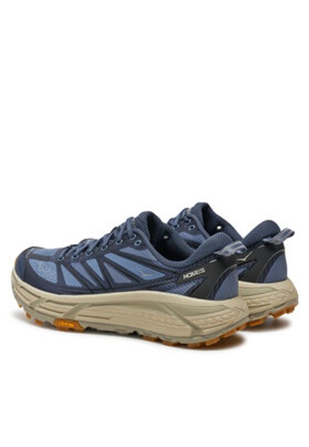 HOKA - Hoka Buty do biegania Mafate Speed 2 1126851 Granatowy. Kolor: niebieski. Materiał: materiał