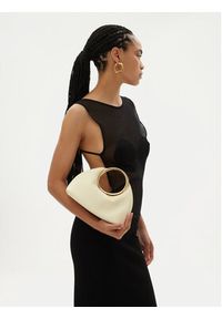 JACQUEMUS Torebka Mini ring handbag 241BA395 Écru. Materiał: skórzane #3
