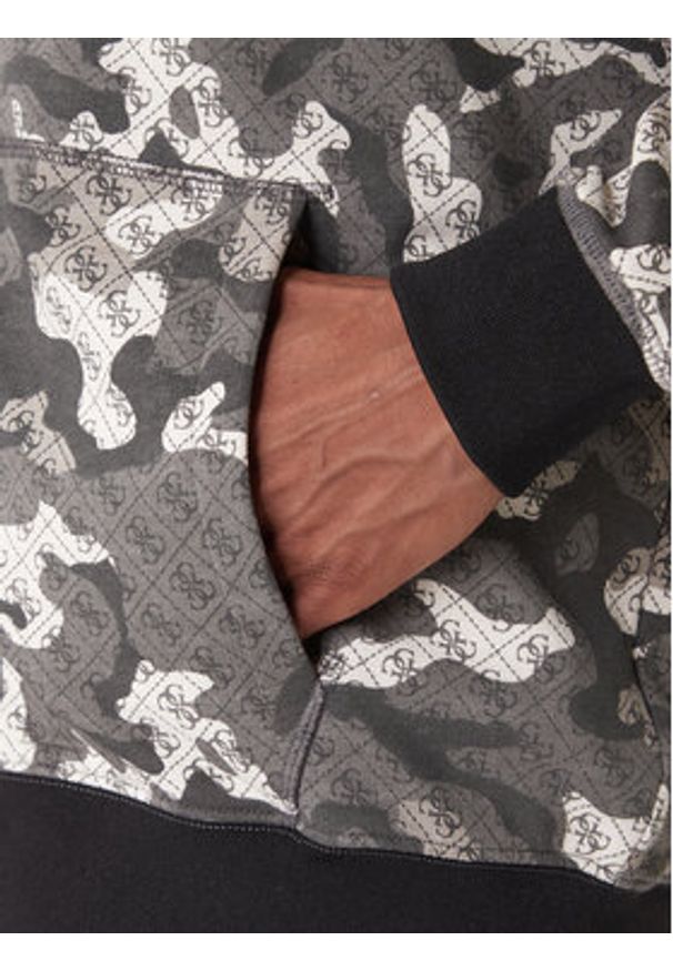 Guess Bluza Z6RQ04 K9YI1 Szary Regular Fit. Kolor: szary. Materiał: bawełna