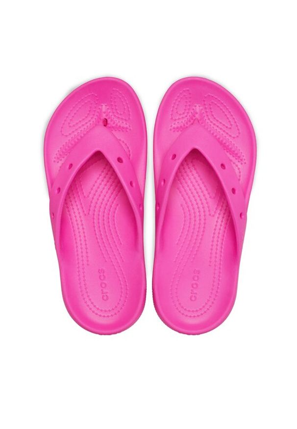 Crocs Japonki Classic Flip V 209402 Różowy. Kolor: różowy