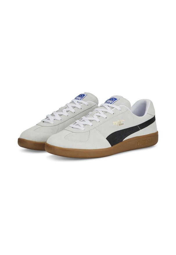 Buty do chodzenia męskie Puma Wildleder 2023. Kolor: biały, wielokolorowy, beżowy, czarny. Materiał: materiał, skóra. Szerokość cholewki: normalna. Sport: turystyka piesza