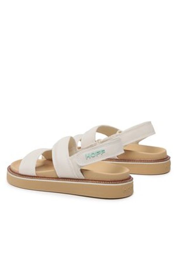 HOFF Sandały Road 12312004 Beżowy. Kolor: beżowy. Materiał: skóra