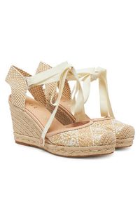 Guess Espadryle FLJCRY FAL04 Beżowy. Kolor: beżowy. Materiał: skóra #4