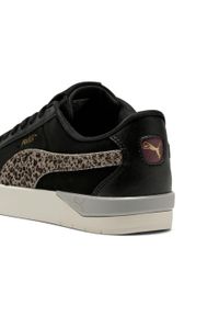 Puma - Damskie sneakersy Jada Classic Animal Flair PUMA Black Gold Team Regal Red. Okazja: na co dzień. Kolor: czarny, czerwony, wielokolorowy, żółty