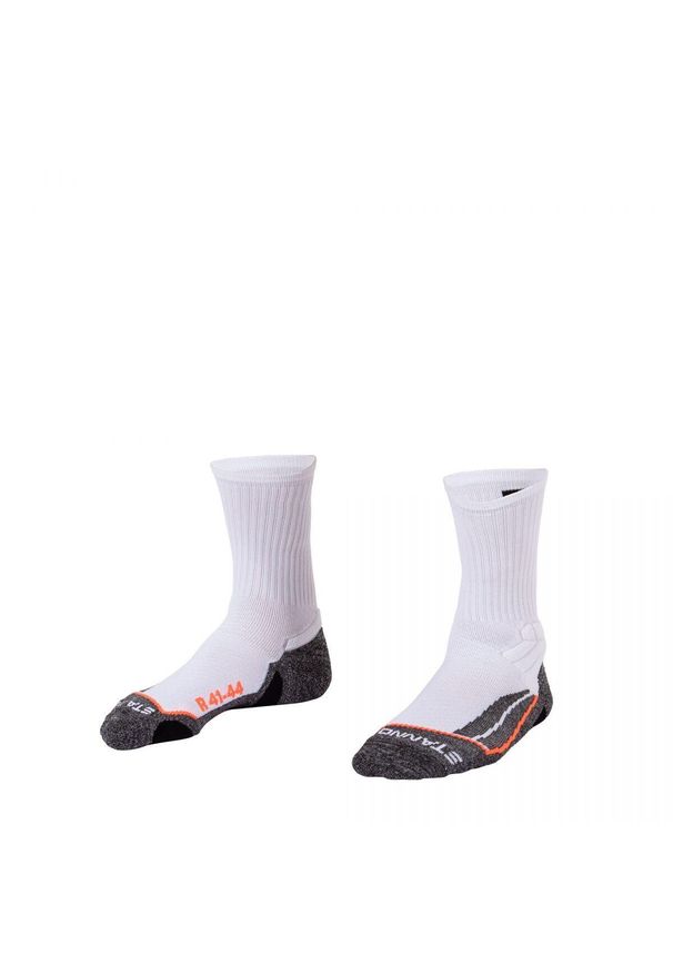 STANNO - Skarpetki Stanno Stadium Crew. Kolor: biały. Sport: piłka nożna