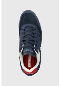 U.S. Polo Assn. sneakersy NOBIL kolor granatowy. Nosek buta: okrągły. Zapięcie: sznurówki. Kolor: niebieski. Materiał: guma #2