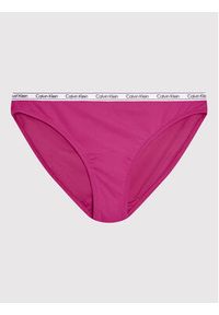 Calvin Klein Swimwear Strój kąpielowy Logo Tape KY0KY00016 Różowy. Kolor: różowy. Materiał: syntetyk