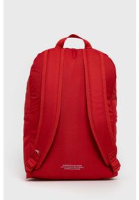 adidas Originals Plecak GN8885 kolor czerwony duży z nadrukiem. Kolor: czerwony. Materiał: materiał. Wzór: nadruk #5