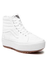 Vans Sneakersy Sk8-Hi Stacked VN0A4BTWL5R1 Biały. Kolor: biały. Materiał: materiał. Model: Vans SK8 #3