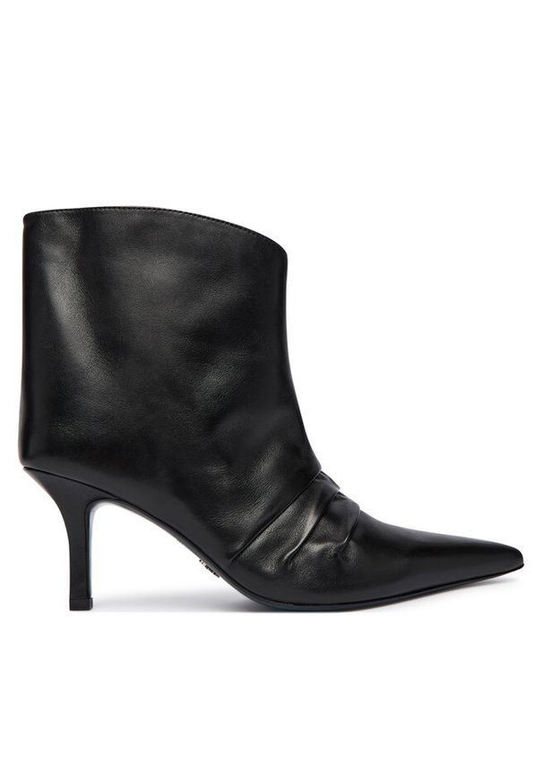 Botki Patrizia Pepe. Kolor: czarny