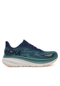 HOKA - Hoka Buty do biegania Clifton 9 1127895 Turkusowy. Kolor: turkusowy. Materiał: materiał