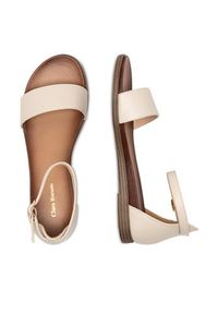 Clara Barson Sandały MAGNA WS5811-01 Beżowy. Kolor: beżowy. Materiał: materiał #2