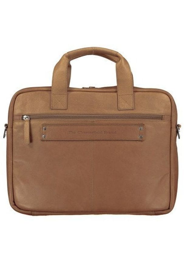 Cornerstone - The Chesterfield Brand Calvi 15.6" Laptop Bag, Cognac