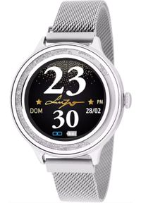 Smartwatch Liu Jo Smartwatch damski LIU JO SWLJ048 srebrny bransoleta. Rodzaj zegarka: smartwatch. Kolor: srebrny