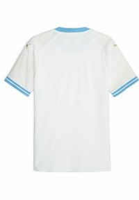 Puma - Męska koszulka domowa Olympique de Marseille 23/24 PUMA. Kolor: biały, wielokolorowy, niebieski