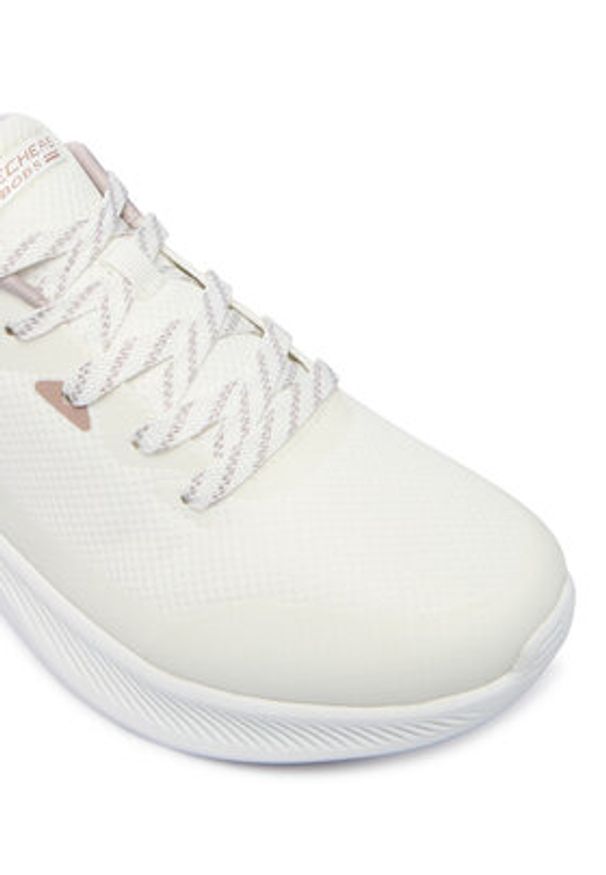 skechers - Skechers Sneakersy Bobs Moda Flex 117730/WHT Biały. Kolor: biały. Materiał: materiał