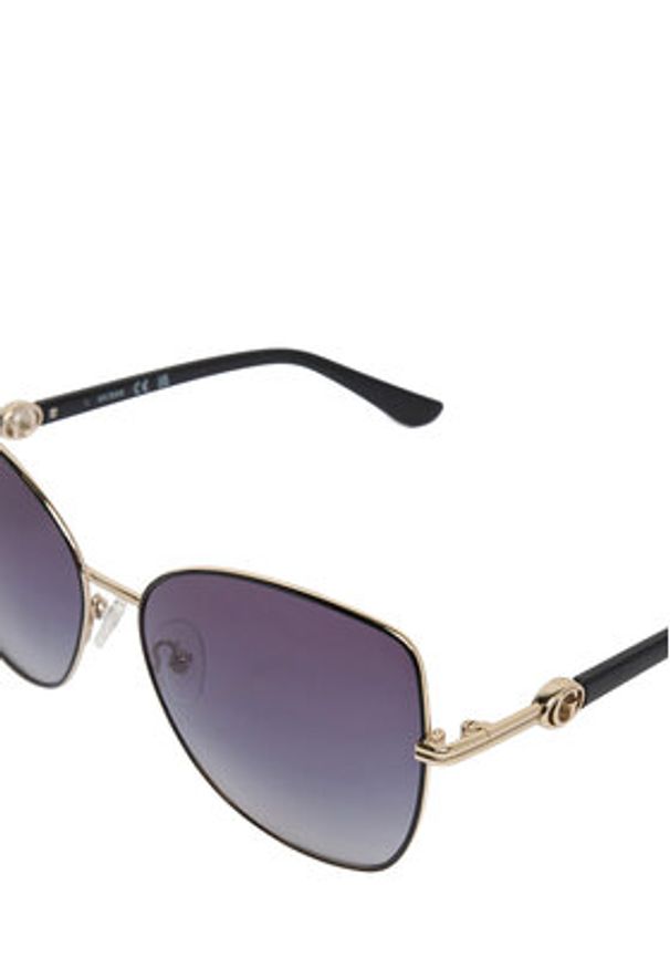 Guess Okulary przeciwsłoneczne GU00259 Czarny. Kolor: czarny