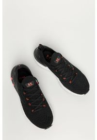 Under Armour - Buty UA Hovr Phantom 2. Nosek buta: okrągły. Zapięcie: sznurówki. Kolor: czarny. Materiał: syntetyk, materiał, guma. Szerokość cholewki: normalna. Sport: bieganie #4