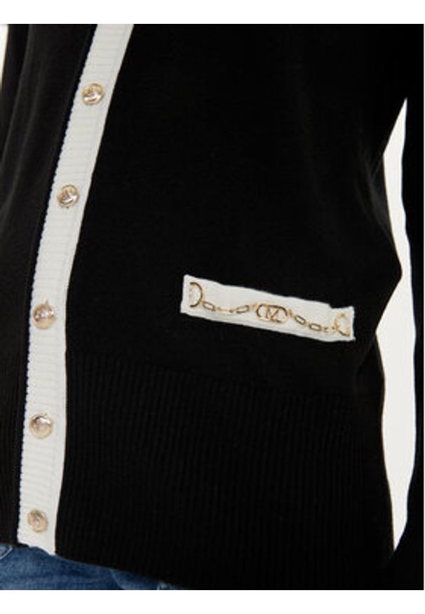 Marciano Guess Kardigan 4BGR20 5838Z Czarny Regular Fit. Kolor: czarny. Materiał: wełna, syntetyk