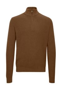 Blend Sweter 20714337 Brązowy Regular Fit. Kolor: brązowy. Materiał: bawełna #7