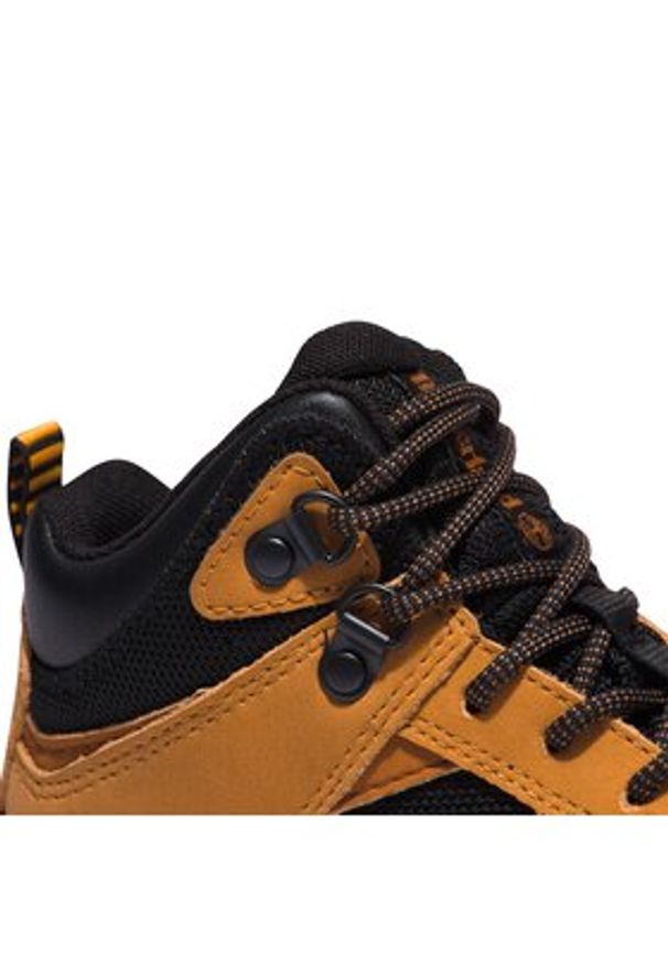 Timberland Sneakersy Lincoln Peak Mid Wp TB0A5NV32311 Brązowy. Kolor: brązowy. Materiał: zamsz, skóra