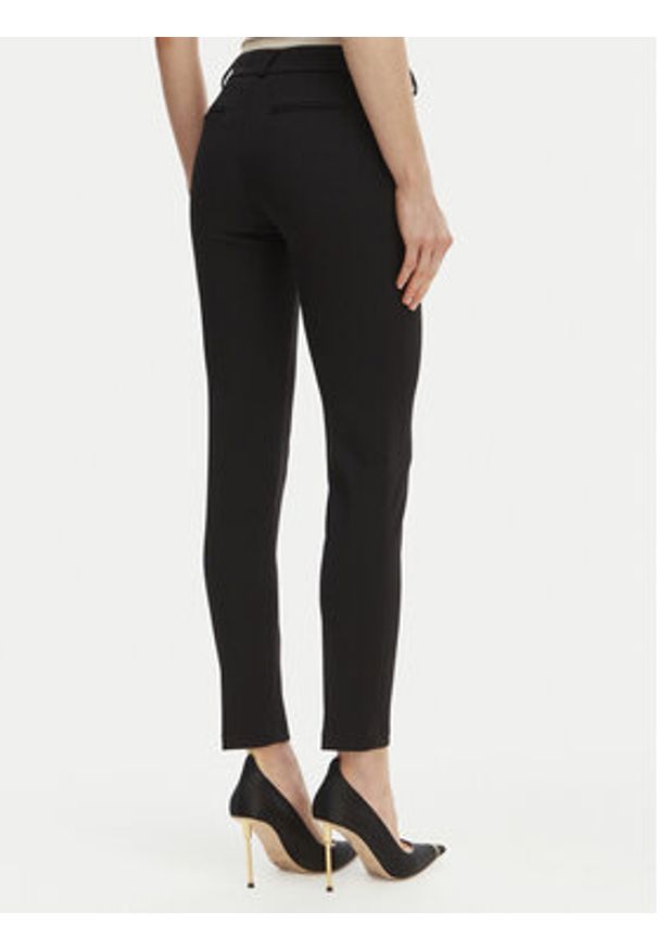 Rinascimento Spodnie materiałowe CFC0127865003 Czarny Slim Fit. Kolor: czarny. Materiał: syntetyk