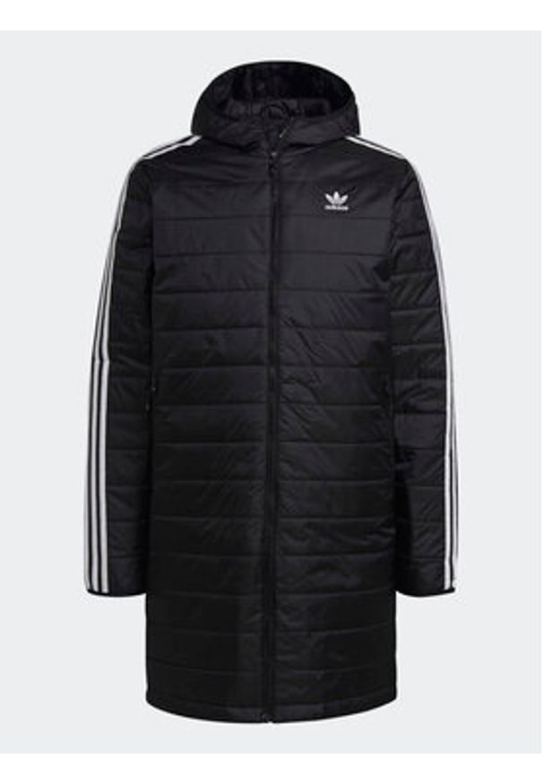 Adidas - adidas Kurtka przejściowa HM2461 Czarny Regular Fit. Kolor: czarny. Materiał: syntetyk