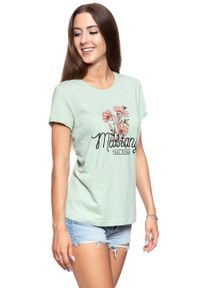 Mustang - MUSTANG T SHIRT DAMSKI Alina C Print 1009866 6180. Wzór: nadruk #9