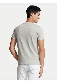 Polo Ralph Lauren T-Shirt Bsr 710680785 Szary Custom Slim Fit. Typ kołnierza: polo. Kolor: szary. Materiał: bawełna #6