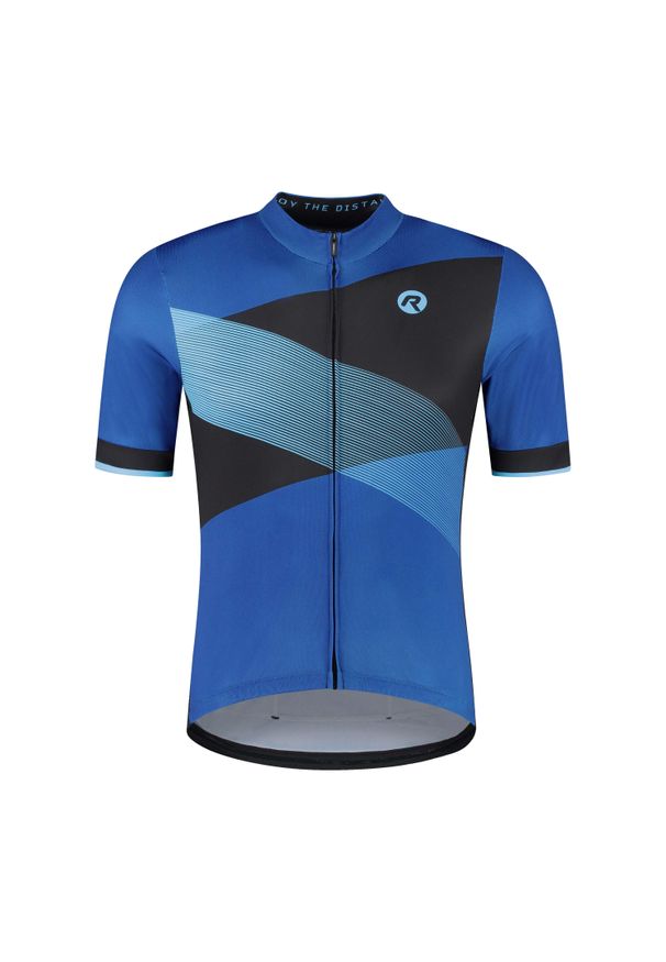 ROGELLI - Koszulka rowerowa męska Groove. Kolor: niebieski. Materiał: materiał