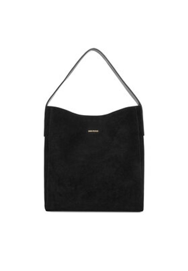 Gino Rossi Torebka EO-LUIS-LA513-113 Czarny. Kolor: czarny. Materiał: skórzane, zamszowe