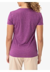 Koszulka szybkoschnąca damska Vaude Essential T-Shirt. Kolor: fioletowy, różowy, wielokolorowy
