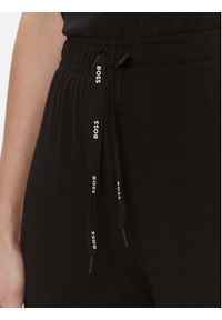 BOSS - Boss Spodnie piżamowe 50510314 Czarny Regular Fit. Kolor: czarny. Materiał: bawełna
