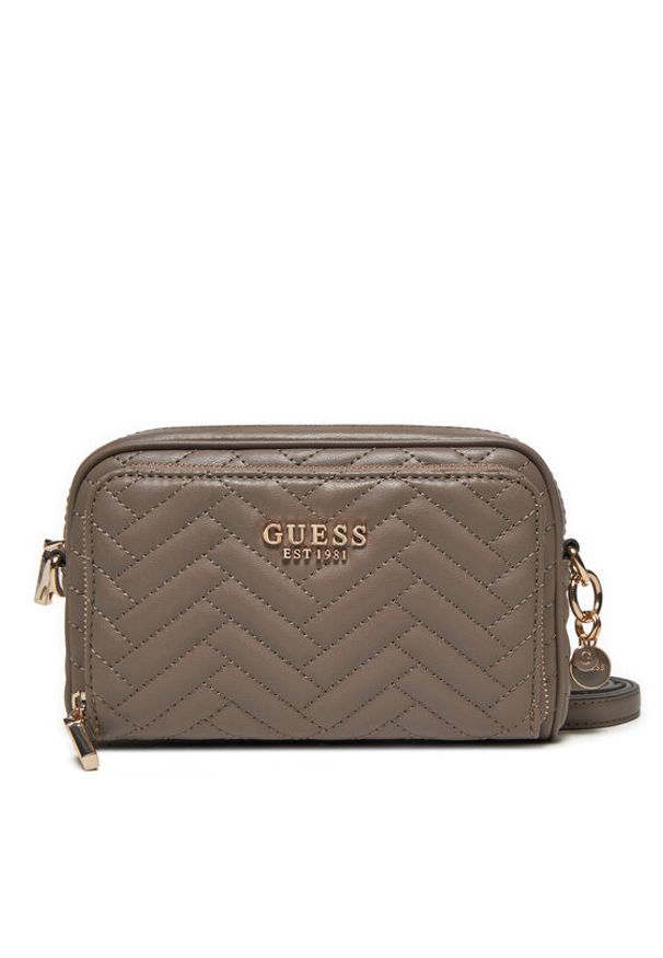 Guess Torebka HWQG95 08140 Brązowy. Kolor: brązowy. Materiał: skórzane