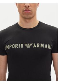Emporio Armani Underwear T-Shirt EM000375 AF10772 UC001 Czarny Slim Fit. Kolor: czarny. Materiał: bawełna #3