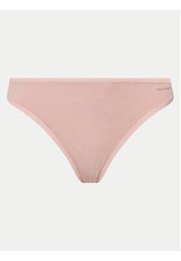 Calvin Klein Underwear Komplet 5 par stringów Thong 5Pk 000QD5250E Kolorowy. Materiał: bawełna. Wzór: kolorowy #7