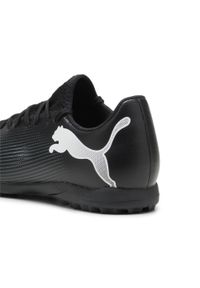 Buty piłkarskie męskie Puma Future 7. Kolor: biały, czarny, wielokolorowy. Materiał: syntetyk, tkanina, materiał. Szerokość cholewki: normalna. Sport: piłka nożna