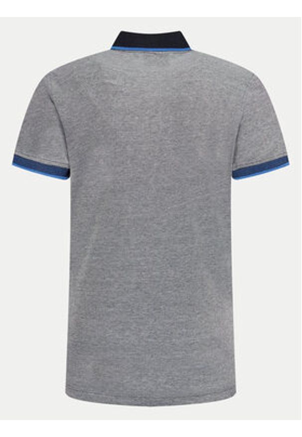 Blend Polo 20716469 Szary Regular Fit. Typ kołnierza: polo. Kolor: szary. Materiał: bawełna