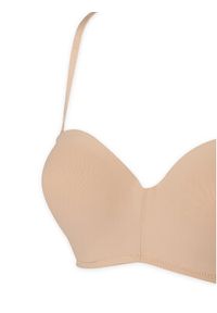 YSABEL MORA - Ysabel Mora Biustonosz bardotka 10017 Beżowy. Kolor: beżowy. Materiał: syntetyk #6