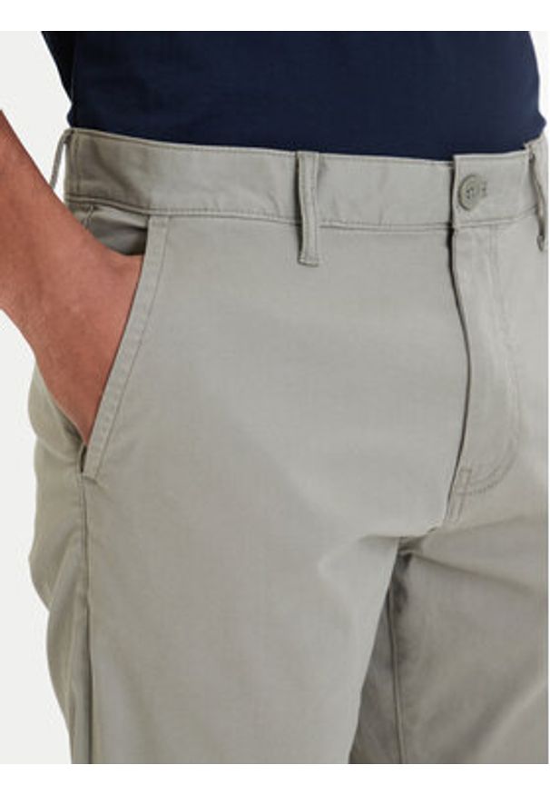 Tommy Jeans Szorty materiałowe Scanton DM0DM22852 Zielony Slim Fit. Kolor: zielony. Materiał: bawełna