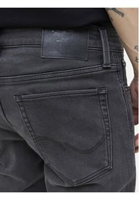 Jack & Jones - Jack&Jones Jeansy Mike Fox 12278115 Czarny Tapered Fit. Kolor: czarny #8