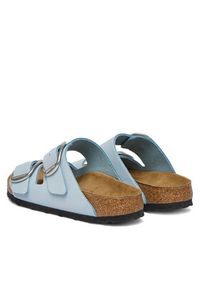 Birkenstock Klapki Arizona Big Buckle 1031860 Błękitny. Kolor: niebieski. Materiał: skóra #2