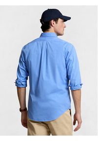 Polo Ralph Lauren Koszula 710937994007 Niebieski Slim Fit. Typ kołnierza: polo. Kolor: niebieski. Materiał: bawełna #6