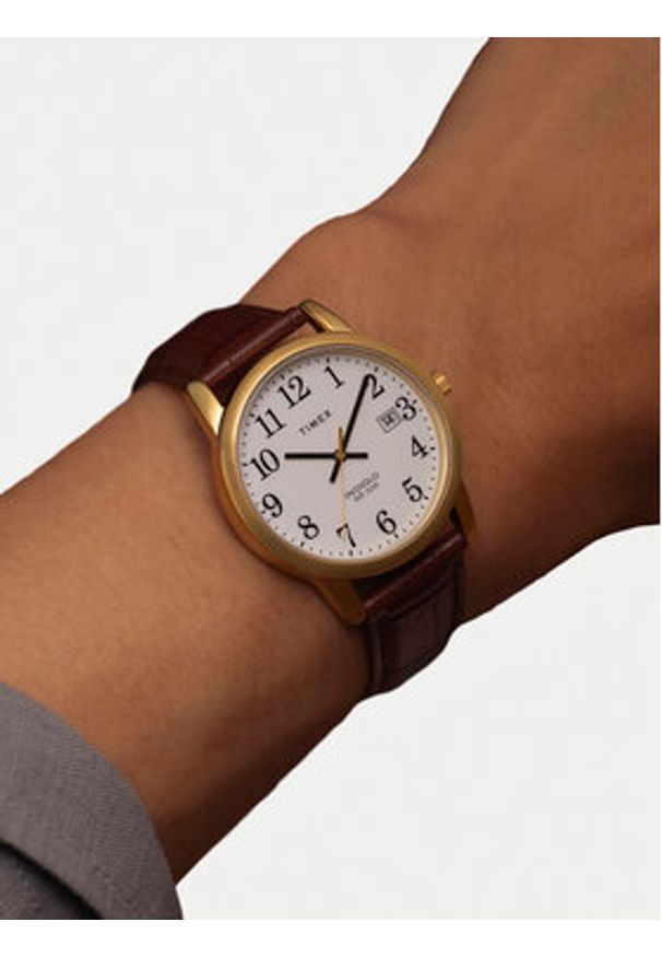 Timex Zegarek Easy Reader TW2W95500 Złoty. Kolor: złoty