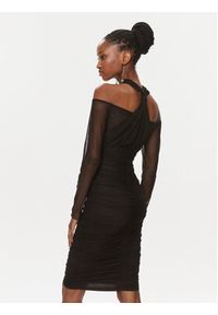 Rinascimento Sukienka koktajlowa CFC0116298003 Czarny Slim Fit. Kolor: czarny. Materiał: syntetyk. Styl: wizytowy #2