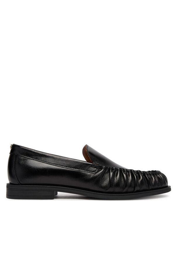 BOSS Lordsy Lycia 50557685 Czarny. Kolor: czarny. Materiał: skóra