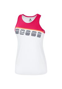 ERIMA - Dziecięca koszulka typu tank top Erima 5-C. Kolor: różowy, wielokolorowy, biały. Sport: fitness