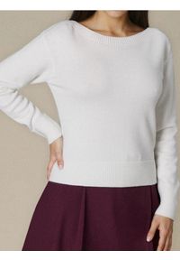 Sinsay - Sweter - kremowy. Kolor: kremowy